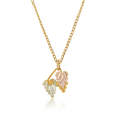 Classic Foliage VII - Black Hills Gold Pendant