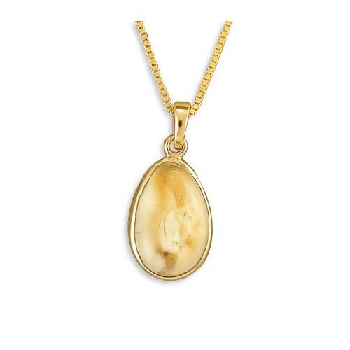 Willow Creek Elk Ivory Gold Pendant - Jewelry